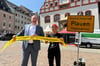 Christin Ziehr wurde unter anderem von Plauens Oberbürgermeister Steffen Zenner empfangen.