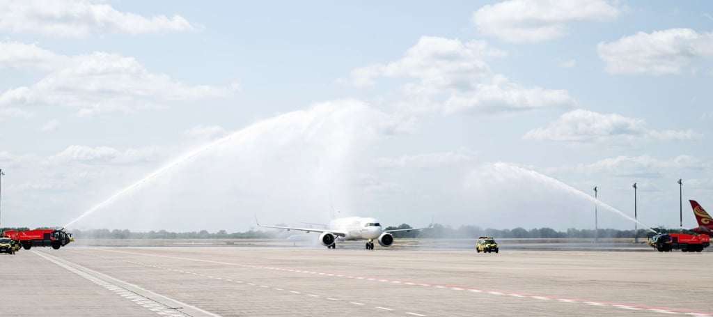 Die Air Transat bietet während des Sommerflugplans am BER eine Langstreckenverbindung nach Toronto an.