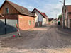 Die Straße der Einheit in Berga wird saniert. 
