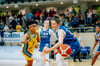MBC-Nationalspielerin Romy Bär (r.) wird sich in der kommenden Saison dreimal mit Deeshyra Thomas von Alba Berlin messen. 