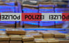 Von der Polizei sichergestellte Pakete mit Kokain.