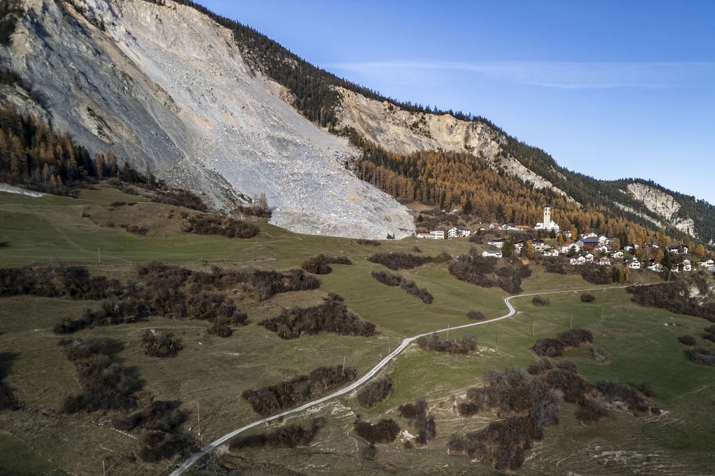 Brienz: Die Gefahr eines neuen großen Schuttstroms ist gestiegen. (Archivbild)