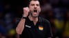 Volleyball-Bundestrainer Giulio Cesare Bregoli hatte im Nationenliga-Spiel gegen Polen keinen Grund zum Jubel.