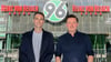 Haben viel vor: Neu-Trainer Christian Titz (r) und Hannovers Geschäftsführer Marcus Mann