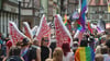 Rechtsextreme Übergriffe überschatten die CSD-Saison in Sachsen-Anhalt. (Archivbild)