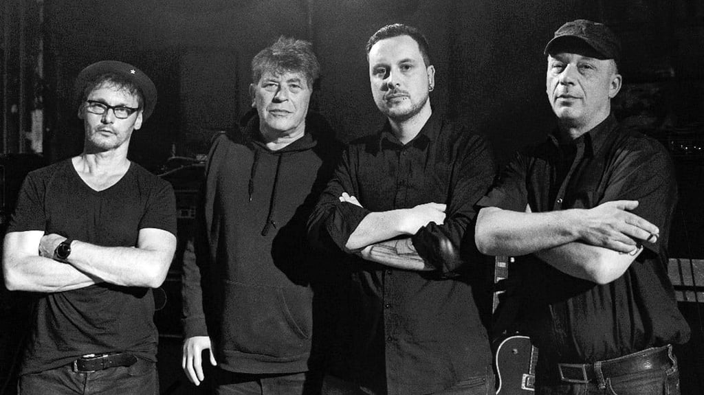 Sie sind heute „Die Art“: Tom Gumprecht, Holger Oley, Christian Heinze und Conrad Hoffmann (von links)