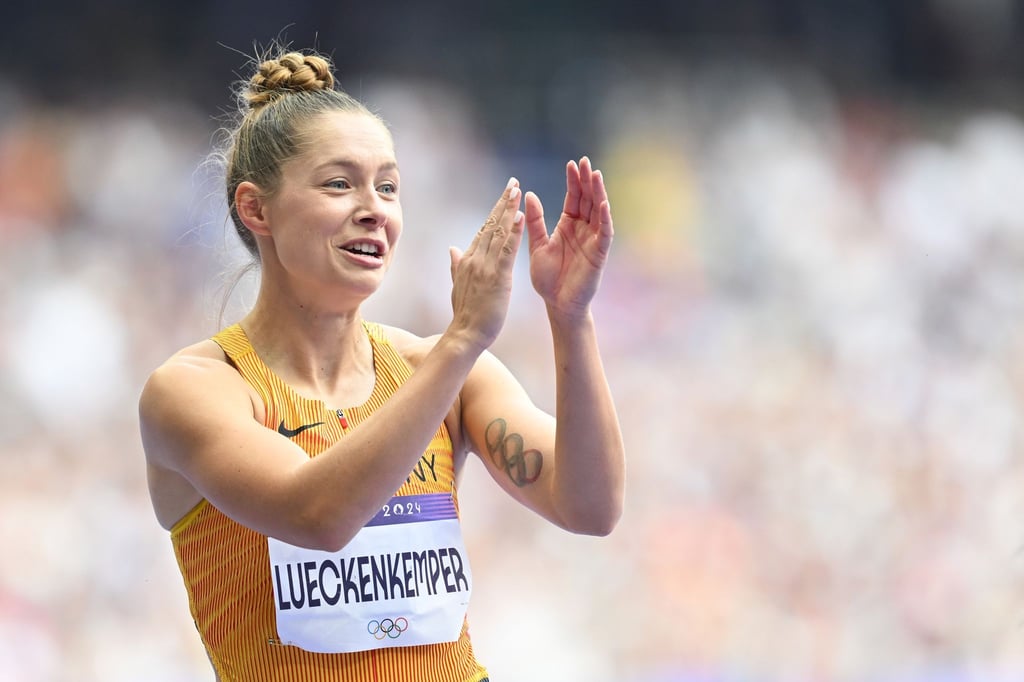Gina Lückenkemper sprintet in Dessau starke 10,93 Sekunden, doch der Wind war erneut zu stark.