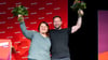 Hilke Hochheiden und Thorben Peters sind die neuen Landesvorsitzenden der Linken in Niedersachsen.