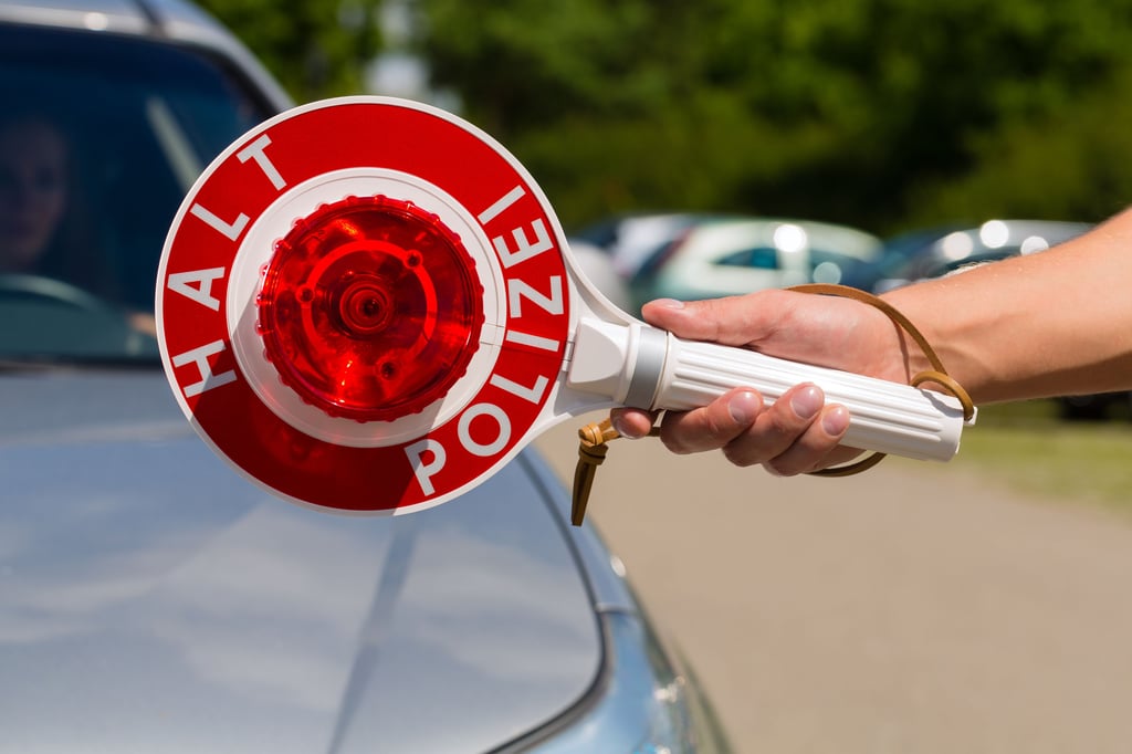 Das Auto wurde am Finkenherd in Roßlau angehalten.