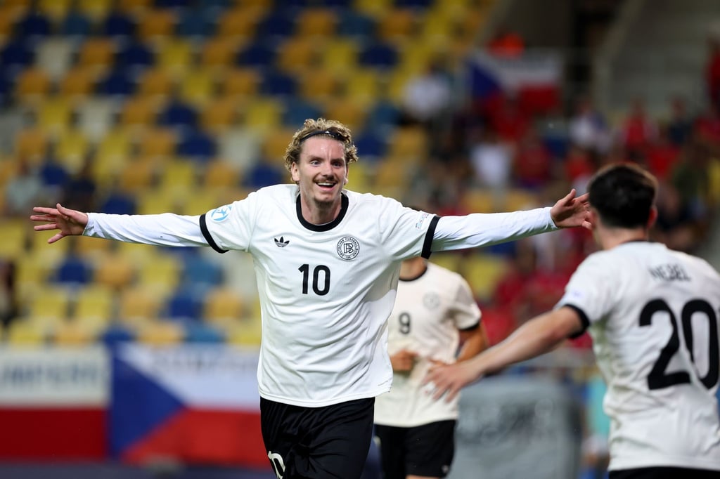 Er will im Viertelfinale wieder jubeln: U21-Nationalspieler Nick Woltemade.