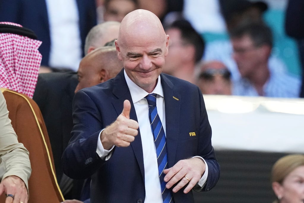 FIFA-Präsident Gianni Infantino sieht glänzende Perspektiven für den Fußball in den USA.