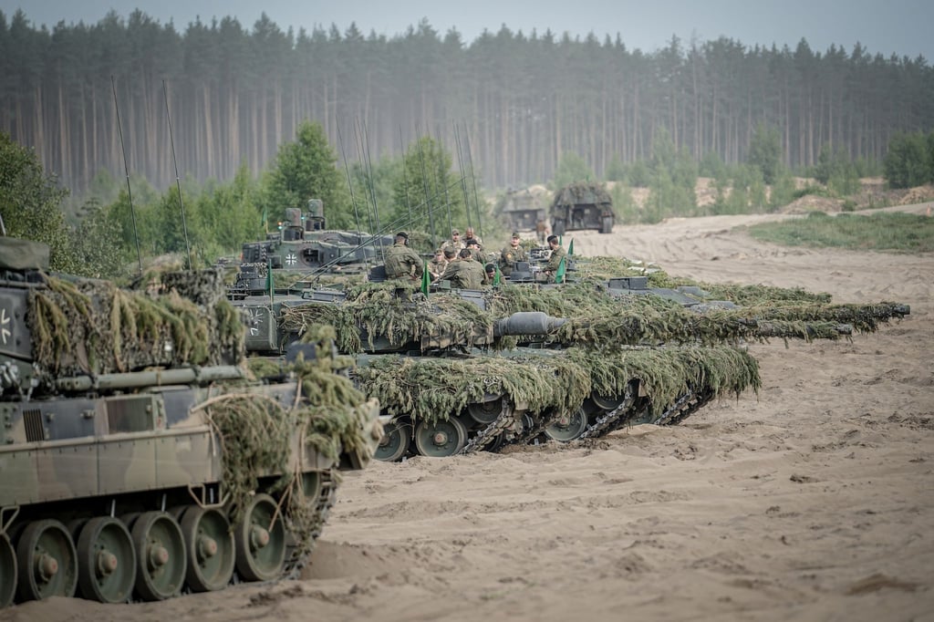 Geld verdienen mit Waffen? Eine knappe Mehrheit der Bundesbürger findet das vertretbar (Archivbild)