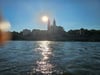 Blick auf die Elbe in Magdeburg. In dem Fluss wurde am 22.6. nach einer vermissten Person gesucht.