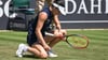 Das hatte sich Eva Lys sicher anders vorgestellt: Die Tennisspielerin muss in Bad Homburg aufgeben.
