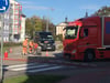 Hier am Kreisverkehr an der Roschwitzer Straße ereignete sich der Unfall. 