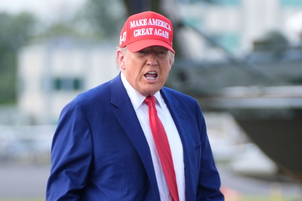 Tagelang wollte Trump sich mit Blick auf eine militärische Intervention der USA im Iran nicht festlegen.
