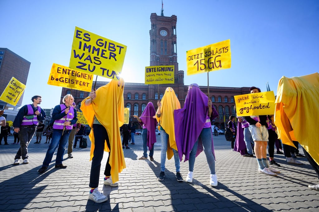 Wie es mit der Forderung nach Vergesellschaftung von großen Wohnungsunternehmen weitergeht, ist offen. (Foto - Archiv)
