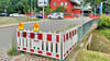 Die Brücke an der Straße Alt Elbenau ist seit Jahren für Fußgänger teilweise gesperrt. Im nächsten Jahr soll nun gebaut werden.