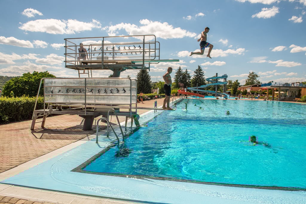 Das Freibad in Nebra öffnet am Donnerstag seine Pforten.
