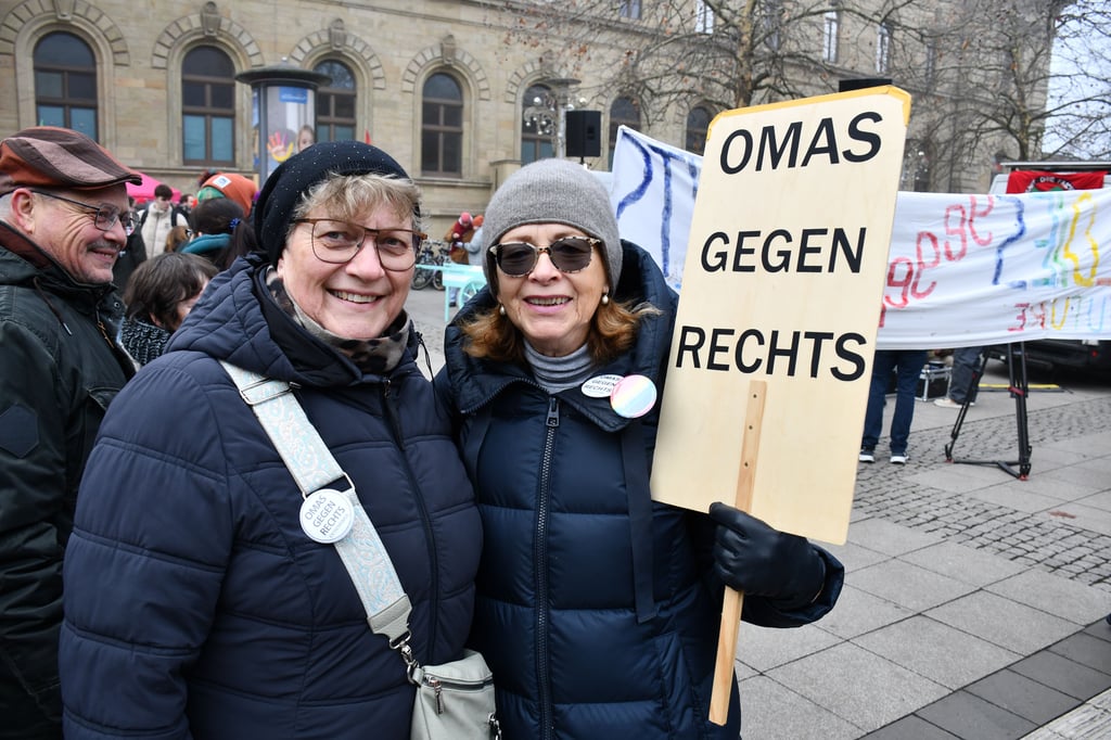 Demo gegen Rassismus am 18. Januar in Magdeburg.