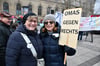 Demo gegen Rassismus am 18. Januar in Magdeburg. 