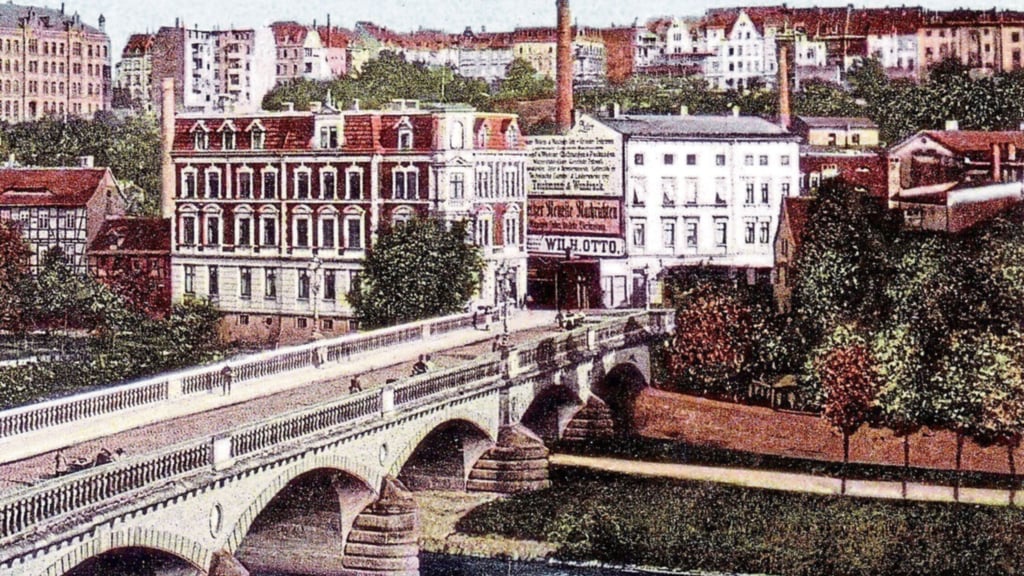 Dieses Motiv ist die Lieblingspostkarte von Wasservorstadt 18 von Helga Wagner, deren Cousine hier wohnte.