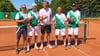 Maurice Witt, Camillo Kaschny, Andreas Howahl, Dirk Seidel und Christian Meyer (v.l.) feierten den Aufstieg. Zum Team gehörte außerdem Nicolas Bothe.