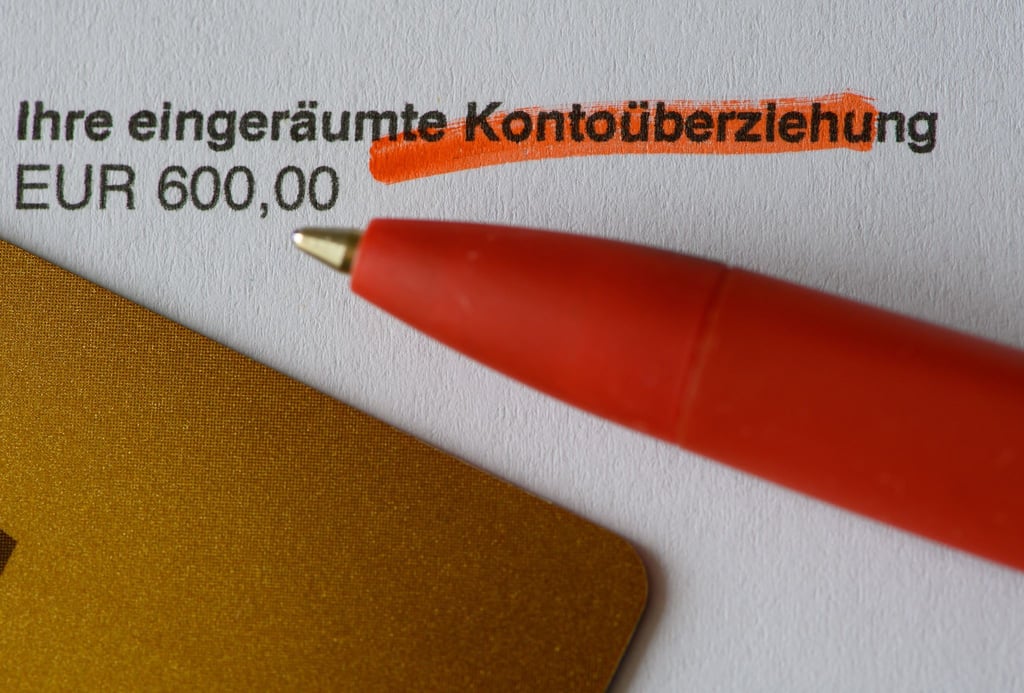 Die Frage einer Deckelung von Dispo-Zinsen wird in dem Entwurf nicht thematisiert. (Symbolbild)