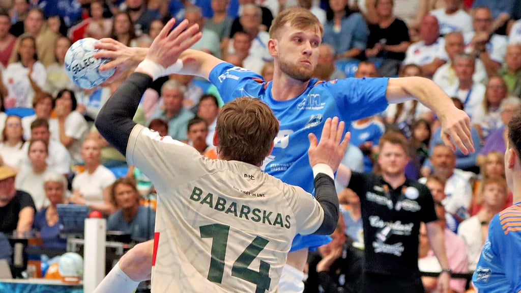 Ob der DRHV alle Handballer, hier Torjäger Yannck Danneberg, bis zum 29. Juni rechtzeitig ins Team bekommt, ist derzeit ungeklärt.