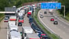 Vor allem Baustellen sorgen für zusätzliche Bremsklötze auf den Autobahnen. (Archivbild)