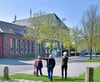 Sport wird weiter in der alten Turnhalle getrieben. 