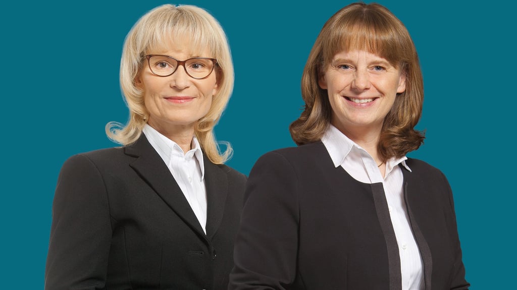 Ihre Ansprechpartnerinnen Simone Blumenthal (li) und Heike Büchting (re)