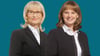 Ihre Ansprechpartnerinnen Simone Blumenthal (li) und Heike Büchting (re)