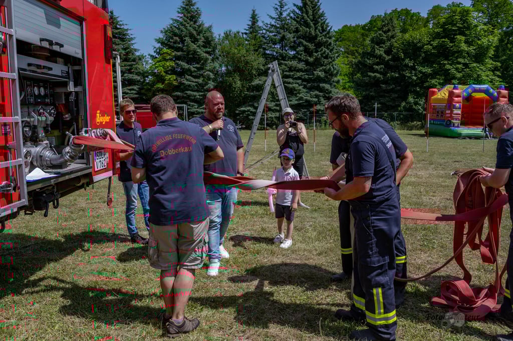 Highland-Games beim Wehr-Jubiläum in Hohenwulsch.