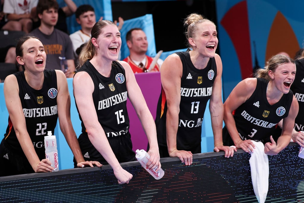 Deutschlands Basketballerinnen gehen optimistisch ins EM-Viertelfinale gegen Belgien.