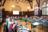 Der Weißenfelser Stadtrat - hier bei seiner konstituierenden Sitzung - treibt die Knast-Pläne auch gegen das Votum der Ortschaft weiter voran.