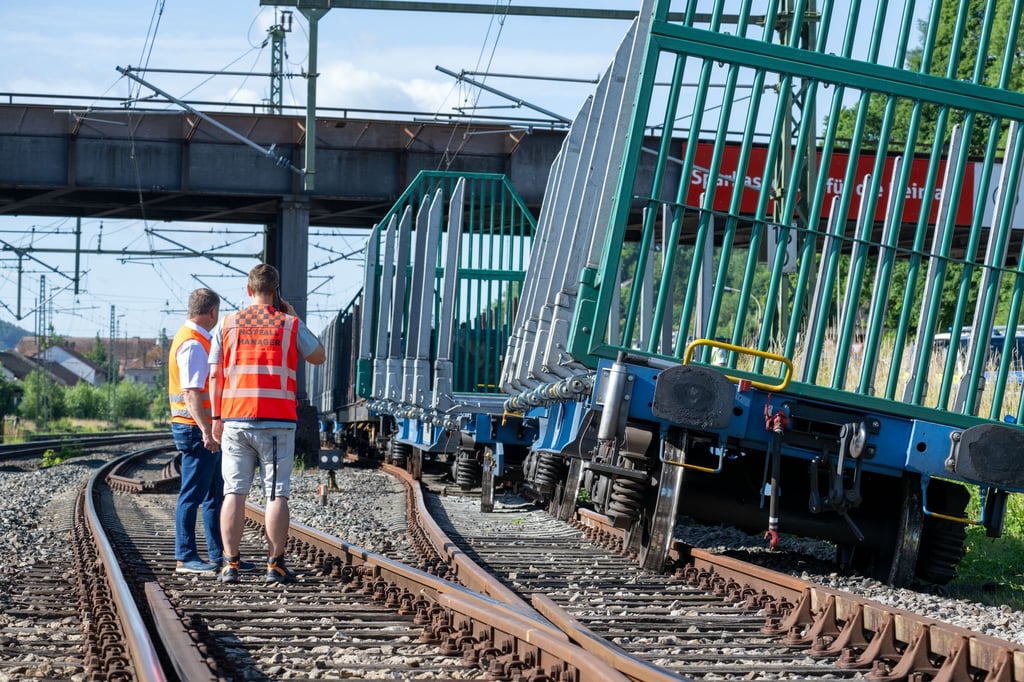 Am Bahnhof Kronach ist es zu einem schweren Unfall gekommen.