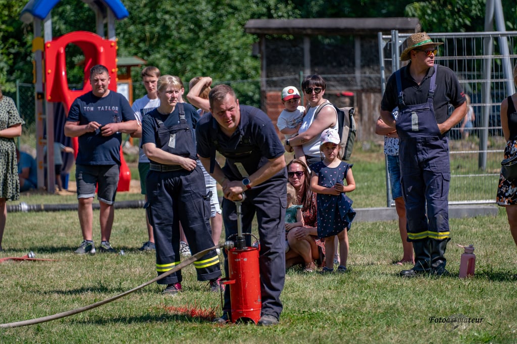 Highland-Games beim Wehr-Jubiläum in Hohenwulsch.