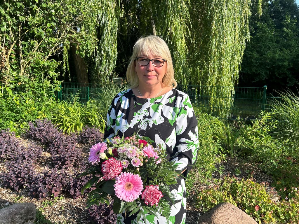 Britta Goehring ist Geschäftsstellenleiterin vom DRK Magdeburg und wurde erneut zur Sprecherin der GWA Alt-Olvenstedt gewählt worden.
