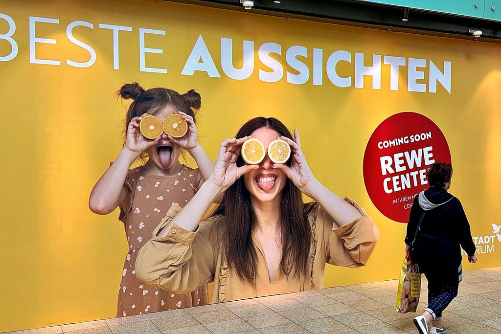 Noch geht es um Vorfreude. Aber für das neue Rewe-Center könnten schon bald die Bauarbeiten im einstigen Real-Markt beginnen.