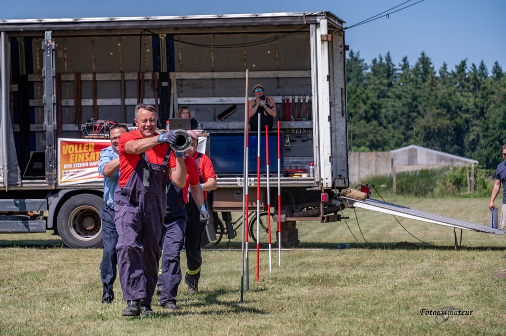 Highland-Games beim Wehr-Jubiläum in Hohenwulsch.