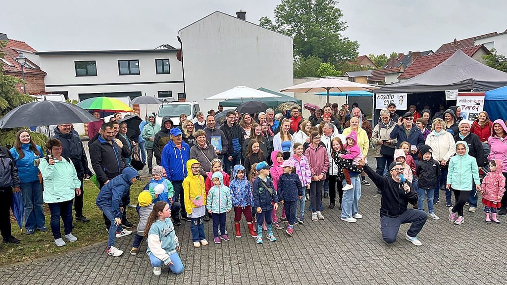 Der Auftakt der Radio-Brocken-Sommertour in Parey.