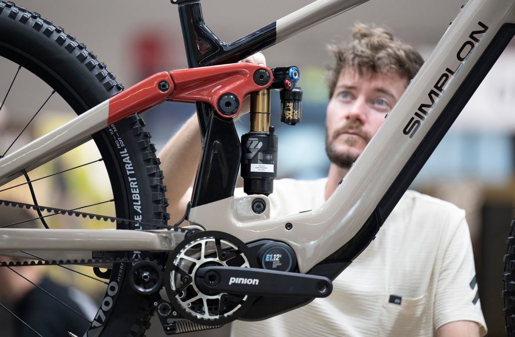 E-Bikes stehen im Zentrum der Messe Eurobike.