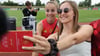 Bei den Fans begehrt für Selfies: DFB-Kapitänin Giulia Gwinn.