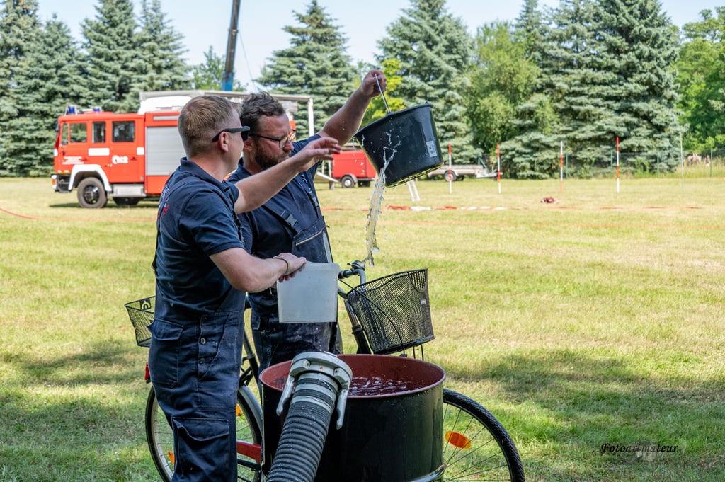 Highland-Games beim Wehr-Jubiläum in Hohenwulsch.