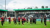 Als RB Sandhausen mit 4:0 schlug: Leipziger Elf im Jahr 2021.