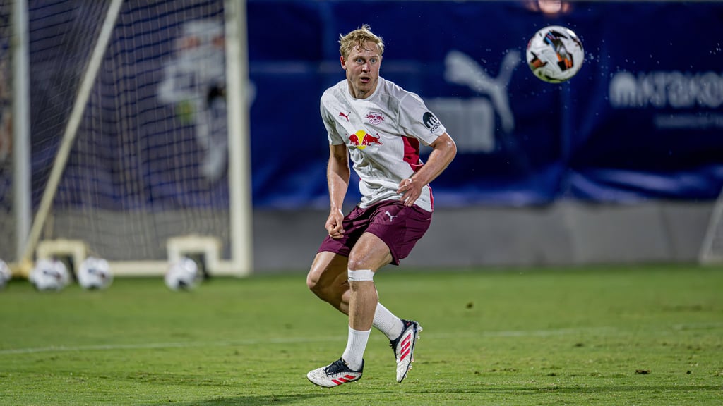 Zurück auf dem Platz: Xaver Schlager.