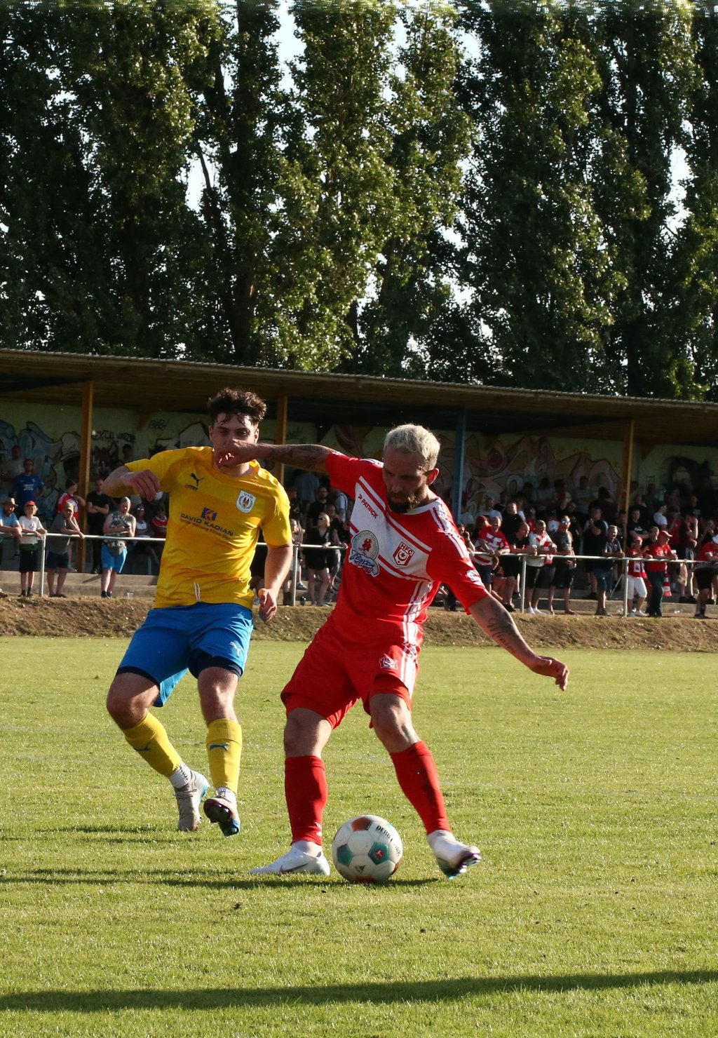 Auch der von den Sportfreunden Lotte gekommene Fatlum Elezi konnte sich in die Torschützenliste eintragen.