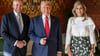 Nach dem gemeinsamen Dinner frühstückte Donald Trump auch mit dem Königspaar.