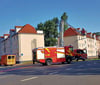 In der Helmut-Kohl-Straße brannte es am Mittwoch.
